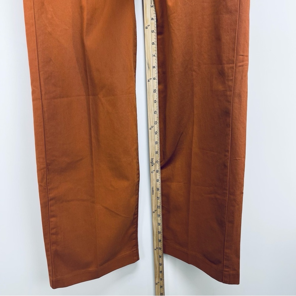 Levi’s Baggy Pans 26x31 Or 2 Women’s Trousers A Mid Rise Straight Leg Brown New - Picture 11 of 14